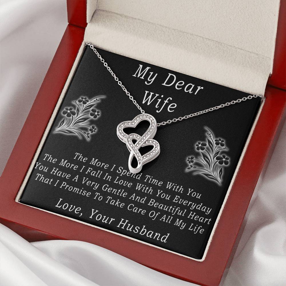 All My Life Double Hearts Necklace