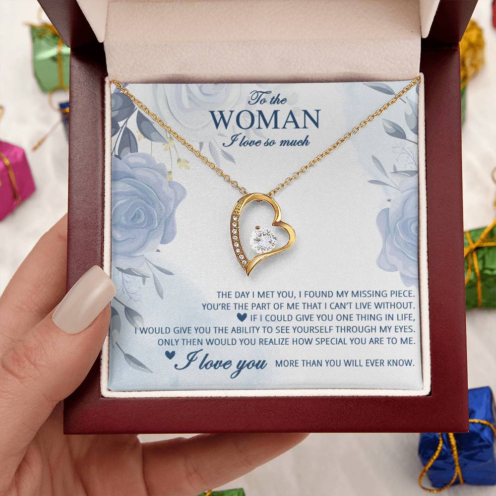 Woman I Love So Much 1 Forever Love Necklace