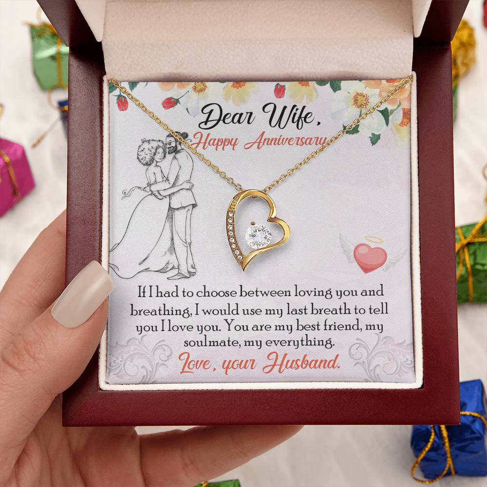 Anniversary For Wife Forever Love Necklace