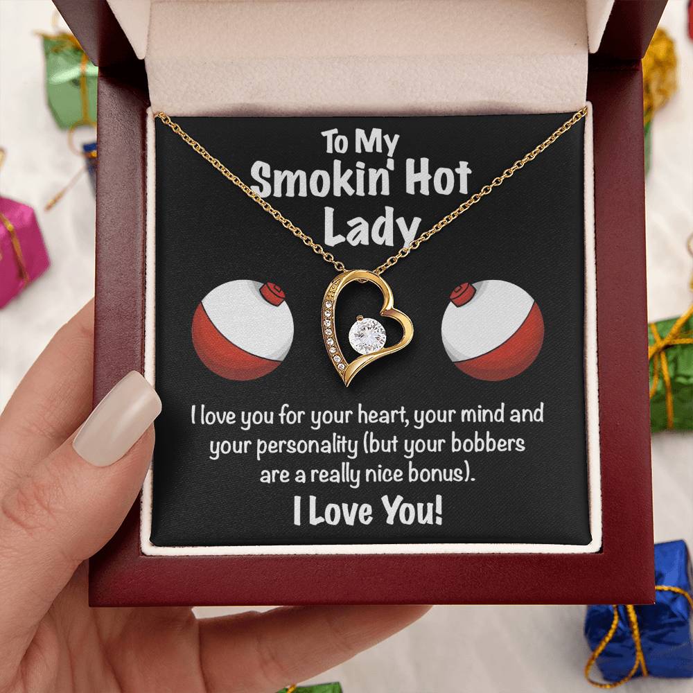 Fisherman's Lady Customize Gift?? Heart Necklace Forever Love Necklace