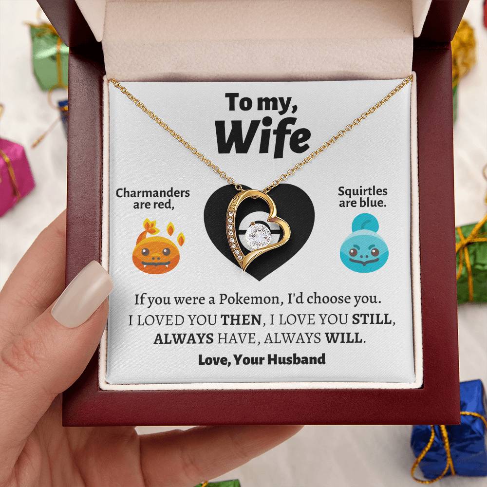 To My Wife Necklace Love Your Husband To My Wife Necklace Anniversary Gift For Wife Gift For Wife Necklace For Wife Birthday Forever Love Necklace