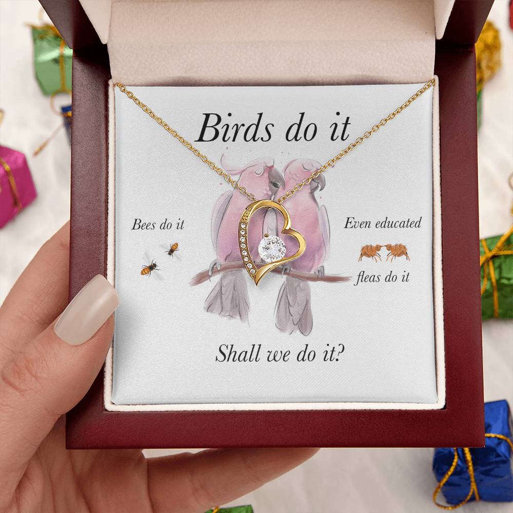 Funny Necklace Humorous Gifts Quirky Gifts Birthday Card Sentimental Gifts For Girlfriend Girlfriend Jewelry Girlfriend Gift Forever Love Necklace