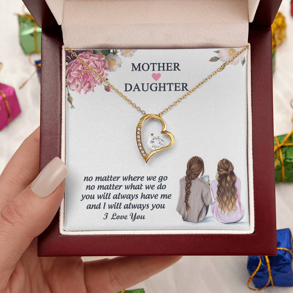 You Will Always Have Me And I Will Always You Mother Gift Necklace 1 Forever Love Necklace