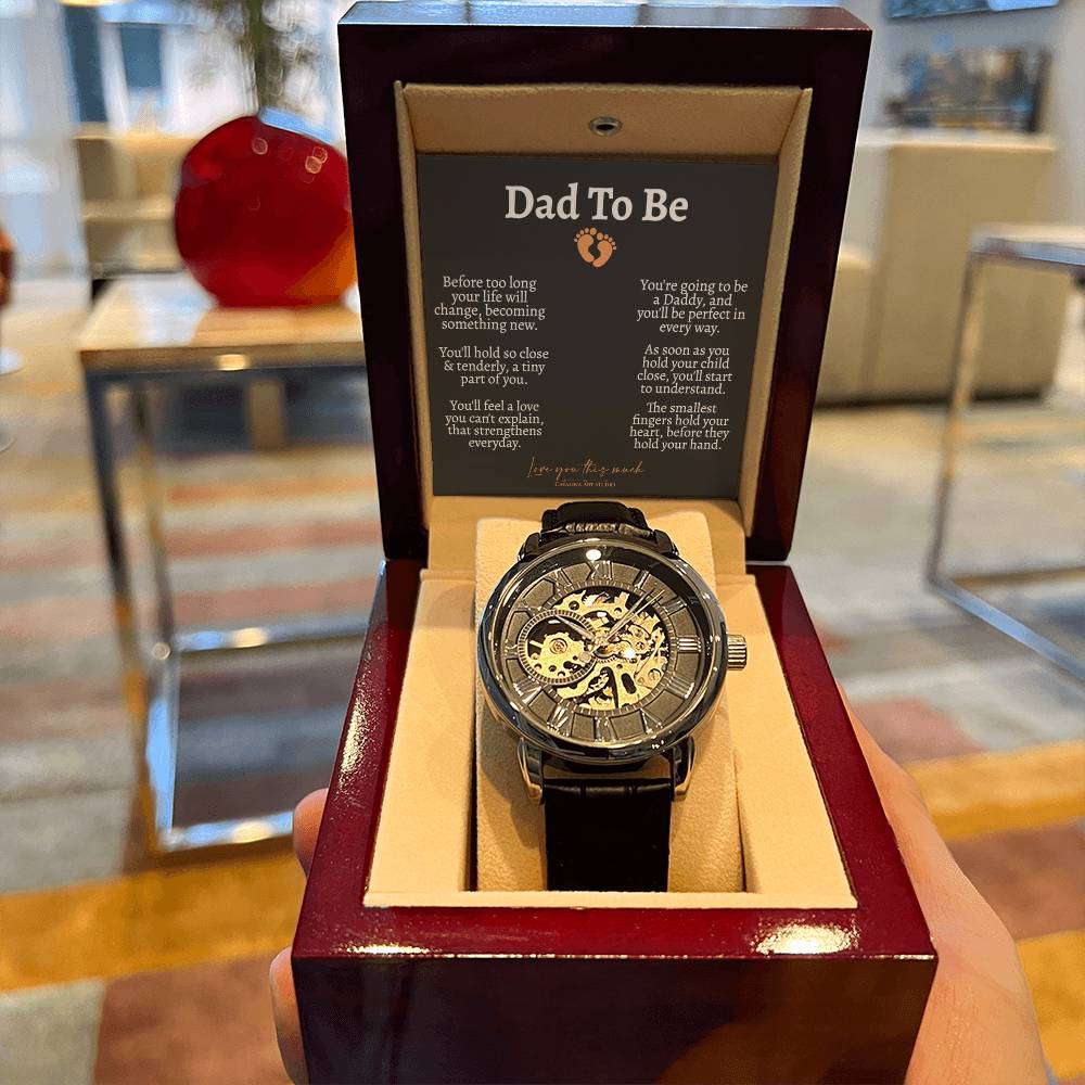 Dad To Be Openwork Watches