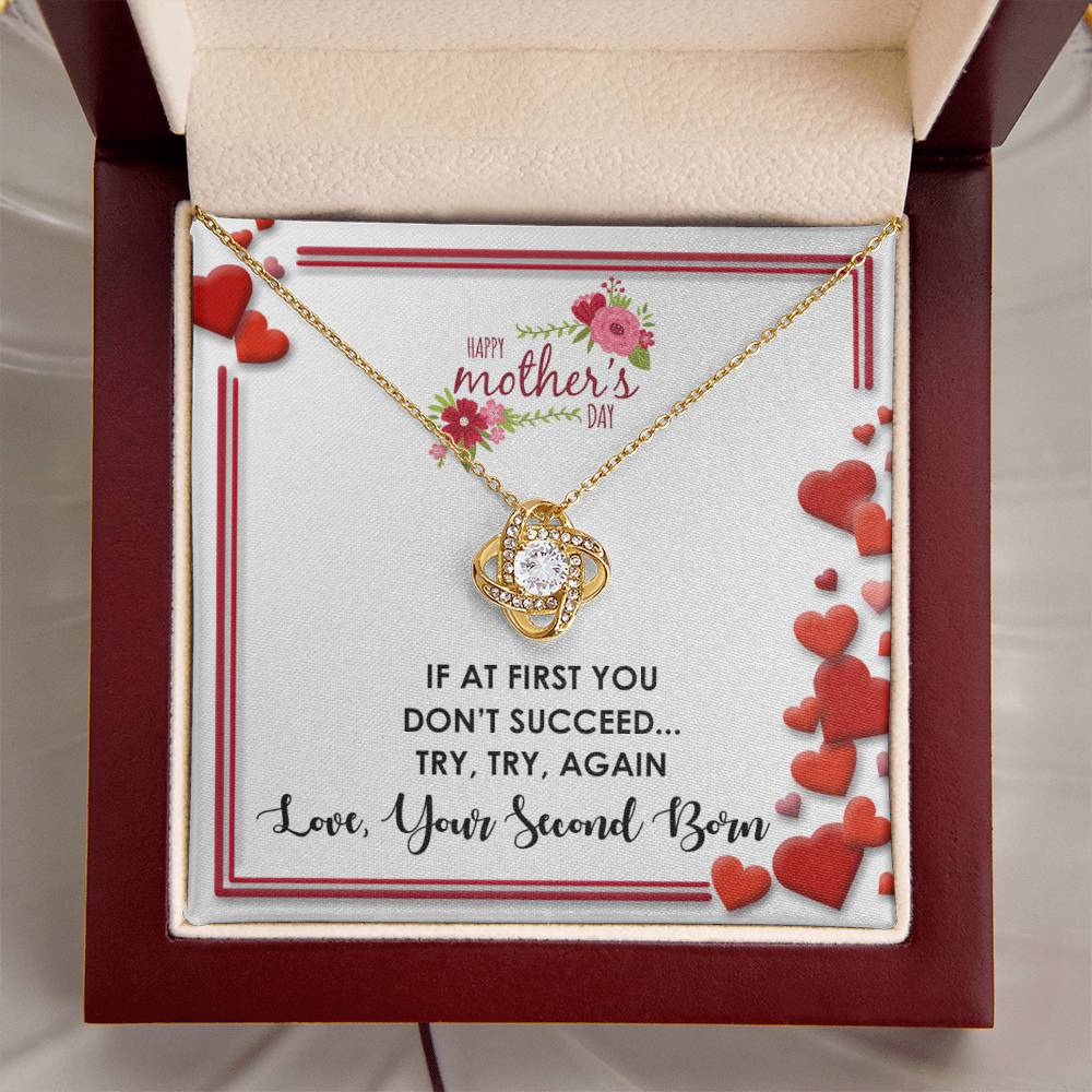 Your Second Born - Love Knot Necklace Love Knot Necklace