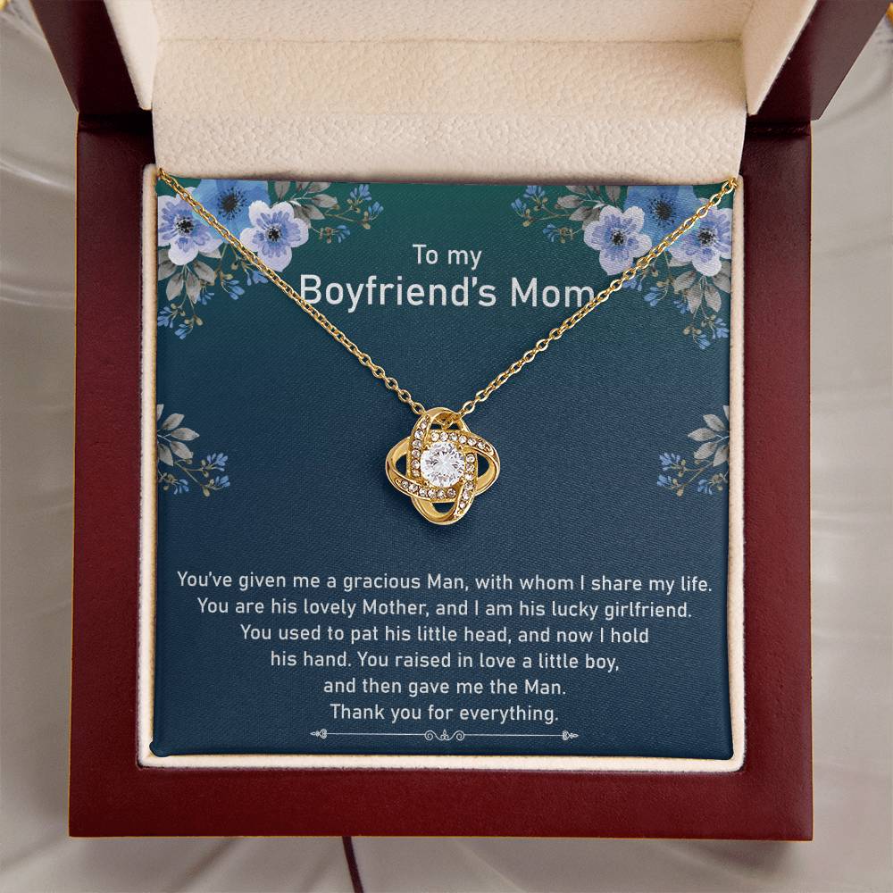 Almost Sold Out To My Boyfriend's Mom - Love Knot Necklace Love Knot Necklace