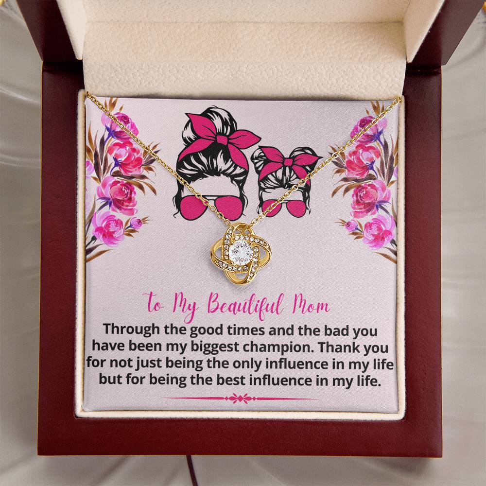 A Great Gift For Mom On Every Occasion - Love Knot Necklace 27 Love Knot Necklace