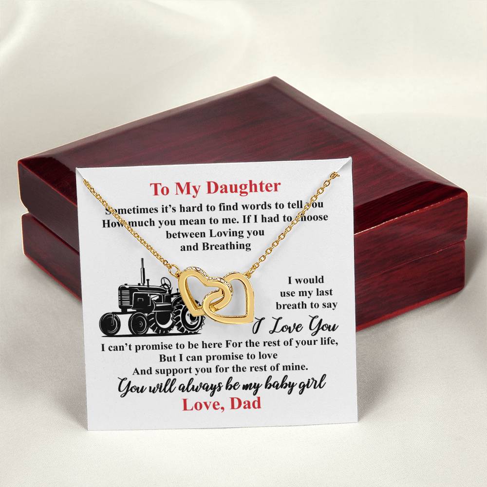 Farmer'S Daughter - Interlocking Heart Necklace Interlocking Hearts Necklace