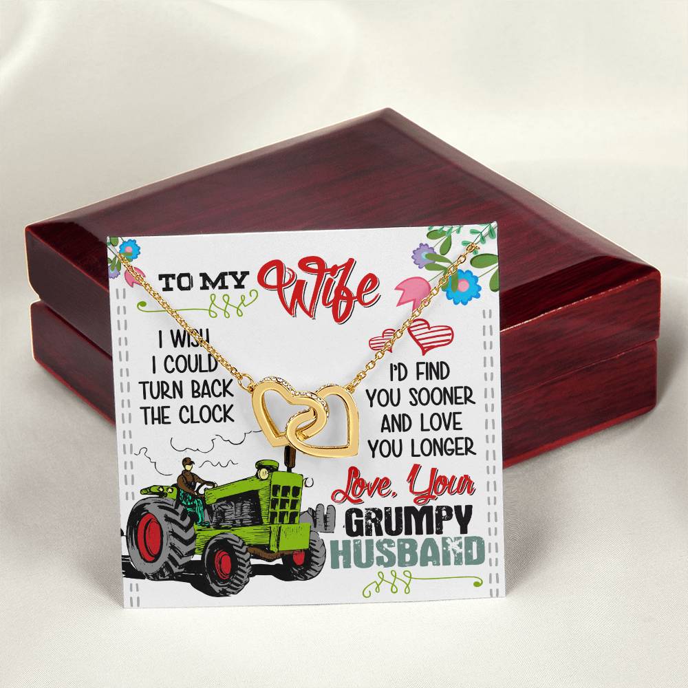 Farmer'S Wife - Interlocking Heart Necklace Interlocking Hearts Necklace