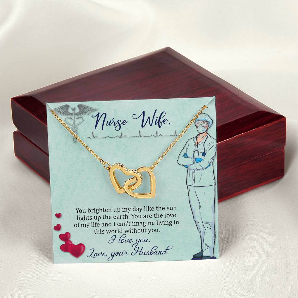 Collection Nurse Wife - Interlocking Hearts Interlocking Hearts Necklace