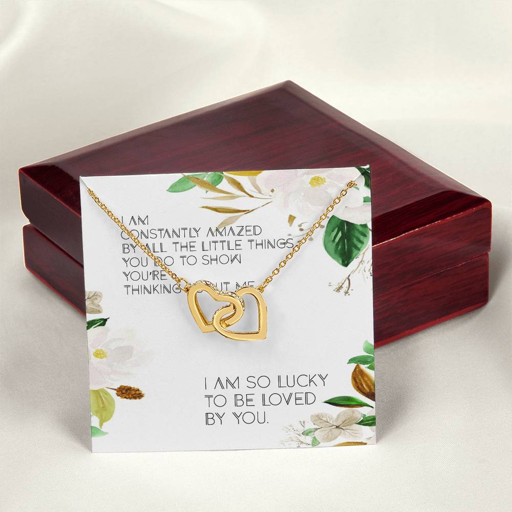 Anniversary Gift For Wife Gifts For Wedding Anniversary Interlocking Hearts Necklace