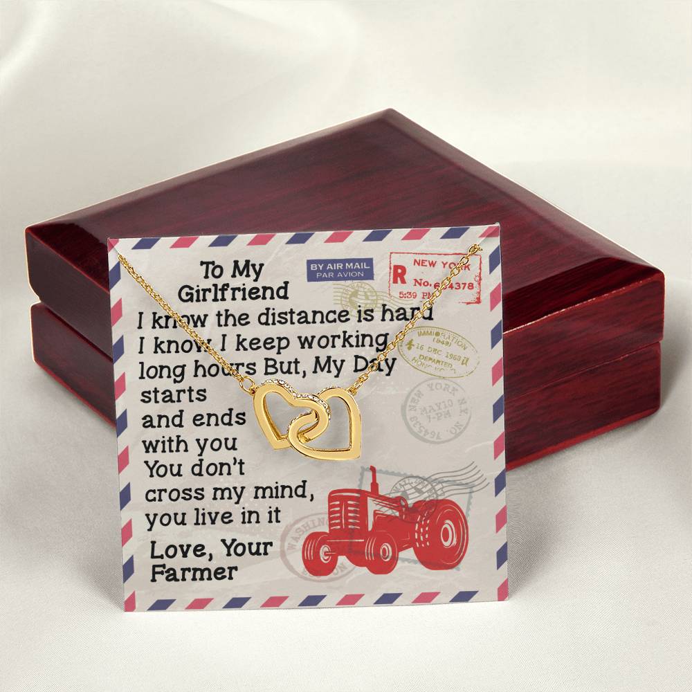 Farmer'S Girlfriend - Interlocking Heart Necklace Interlocking Hearts Necklace