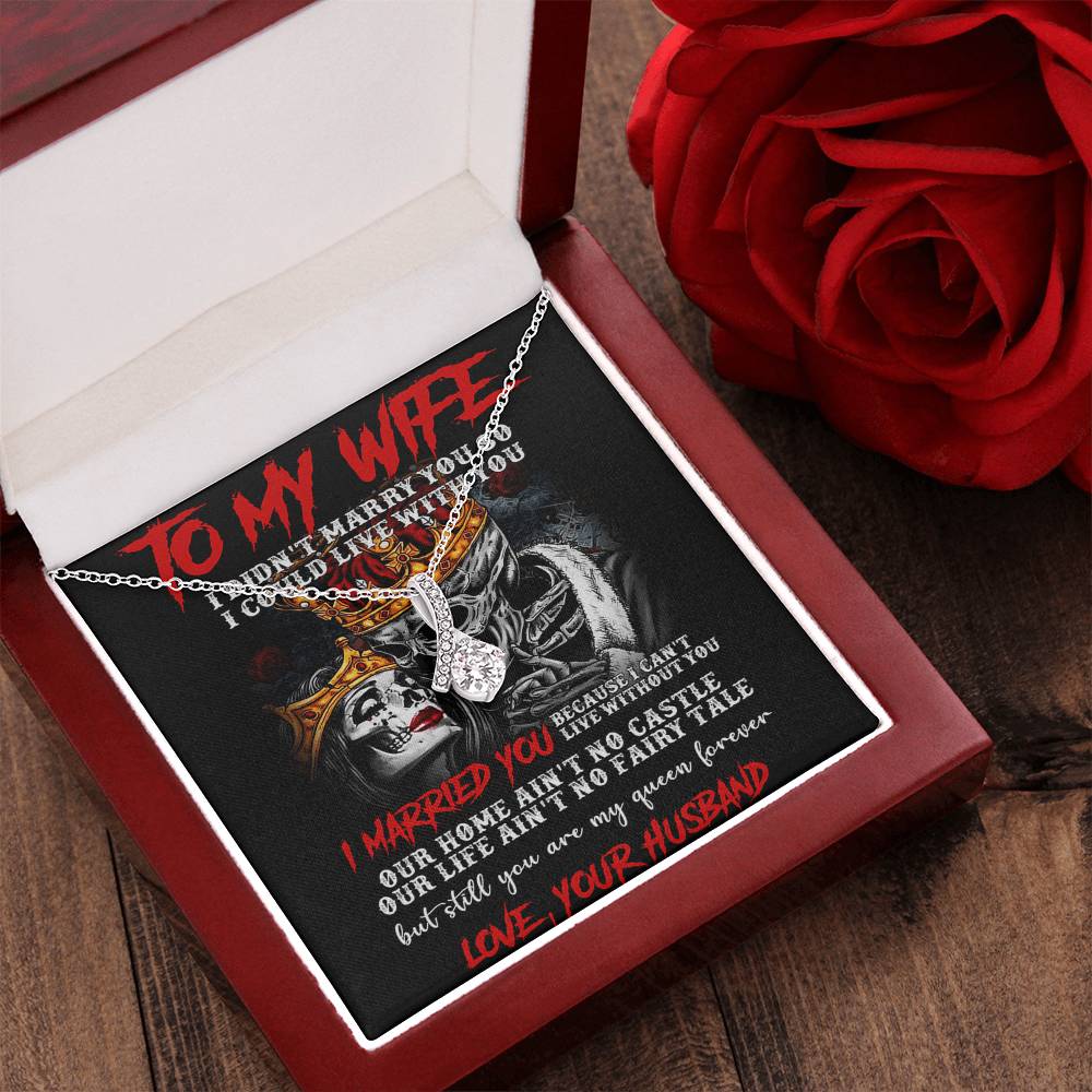 To My Wife Alluring Beauty Necklace 1 Alluring Beauty Necklace