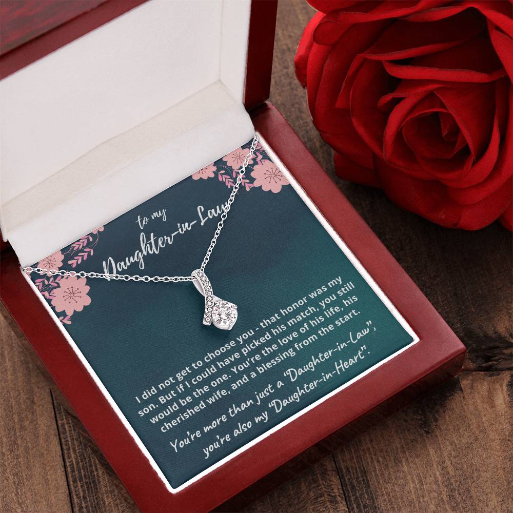 Alluring Gift Necklace For Daughter-In-Law Alluring Beauty Necklace