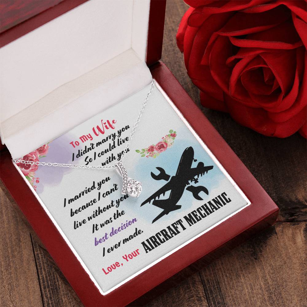 Aircraft Mechanic's Wife - Alluring Beauty Necklace Alluring Beauty Necklace