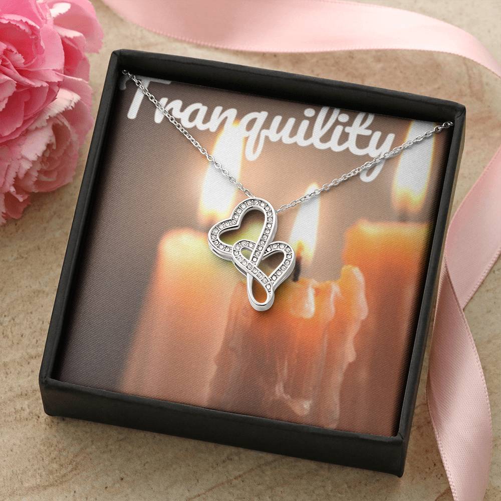 Tranquility Jewelry Ike Mens Production Double Hearts Necklace