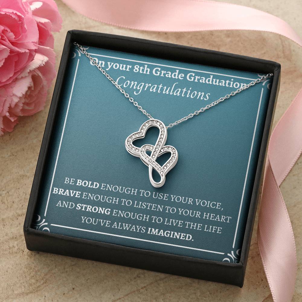 Double Heart Be Bold To Use Double Hearts Necklace