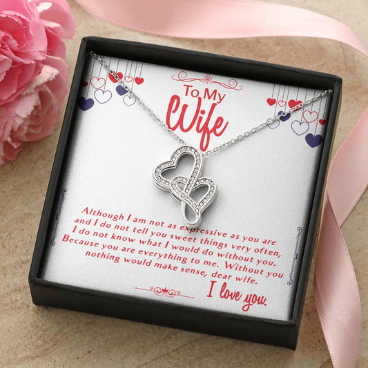 Collection Wife - Double Heart Necklace Double Hearts Necklace