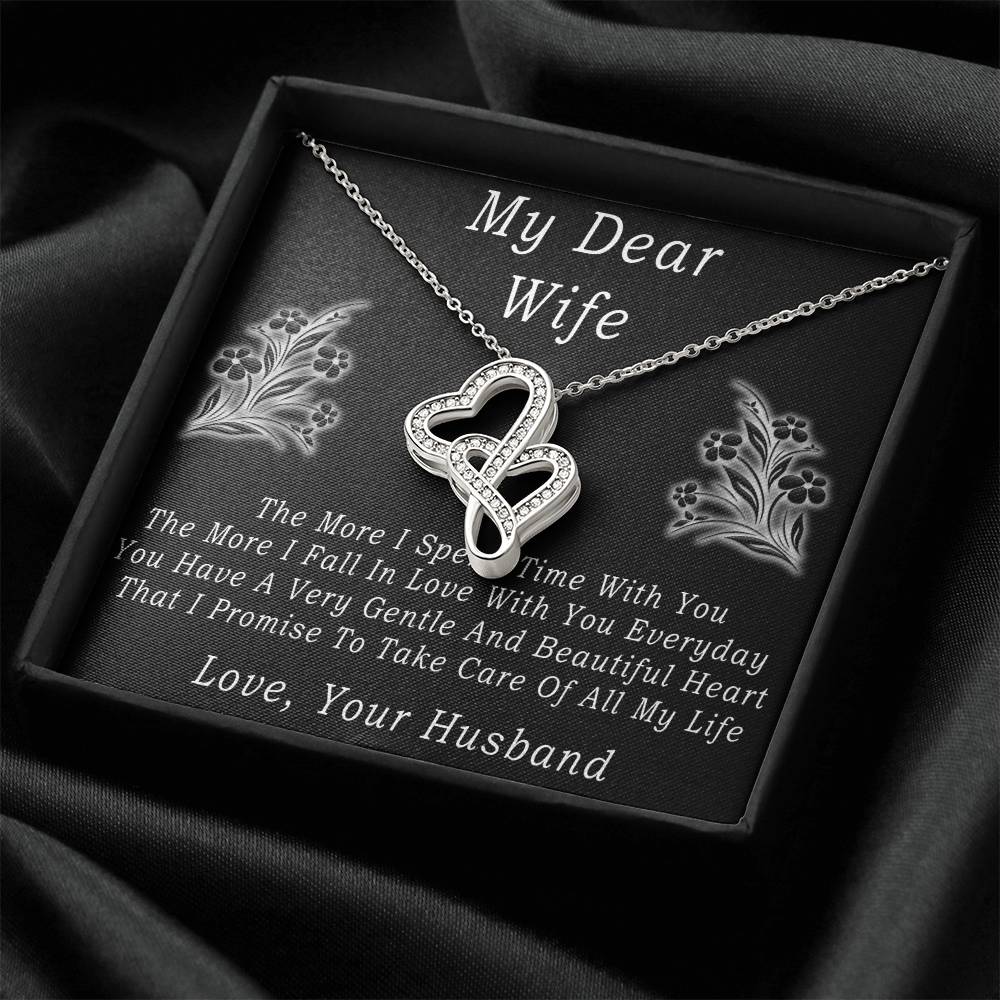 All My Life Double Hearts Necklace