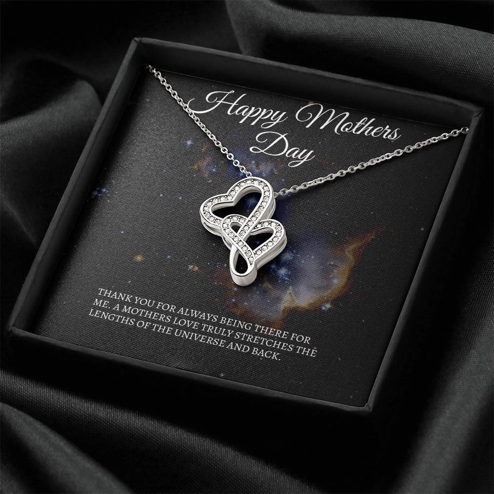 Double Hearts Mother Day Double Hearts Necklace
