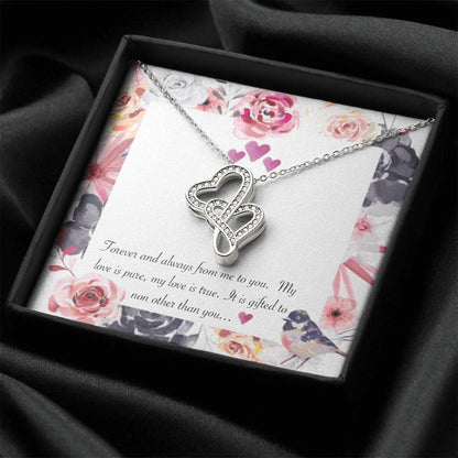 Forever Love Double Hearts Necklace