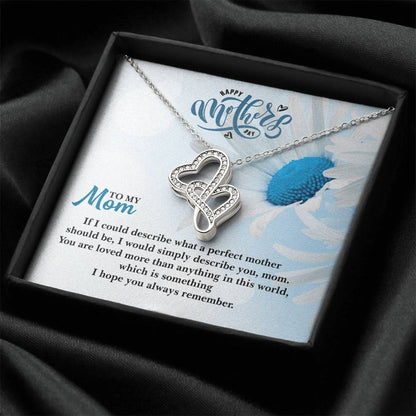 Beauty Mom Double Heart Necklace Double Hearts Necklace