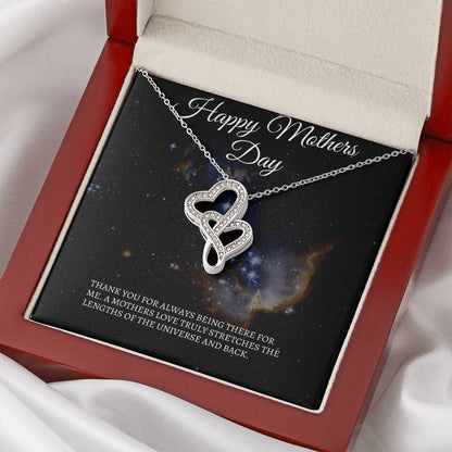Double Hearts Mother Day Double Hearts Necklace