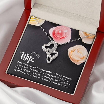 Collection Wife - Just When I Think - Necklace Double Hearts Necklace