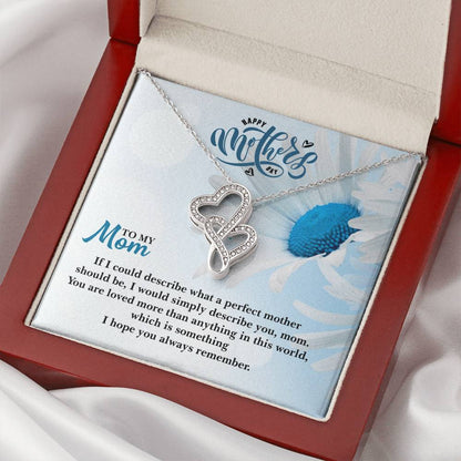 Beauty Mom Double Heart Necklace Double Hearts Necklace