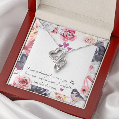 Forever Love Double Hearts Necklace