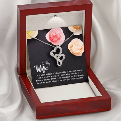 Collection Wife - Just When I Think - Necklace Double Hearts Necklace