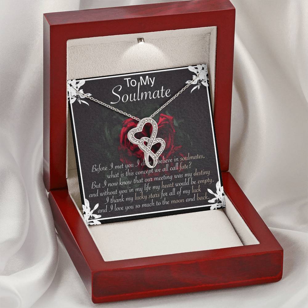 Double Heart Soulmate Double Hearts Necklace