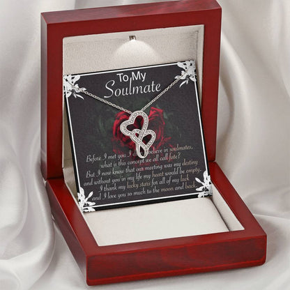 Double Heart Soulmate Double Hearts Necklace