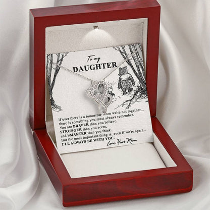 Gift For Daughter From Mom Daughter Mother Necklace Daughter Gift From Mom To My Daughter Daughters Birthday Unique Gr Double Hearts Necklace