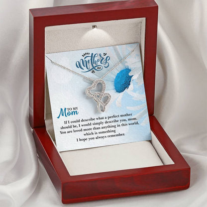 Beauty Mom Double Heart Necklace Double Hearts Necklace