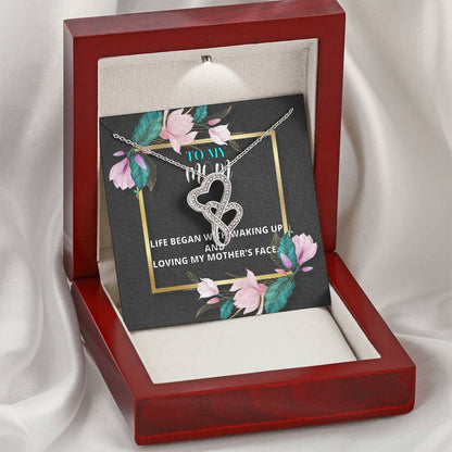 Birthday Gift For Mother Mother Gift Necklace Christmas Gift Meaningful Mother Gift 10 Double Hearts Necklace