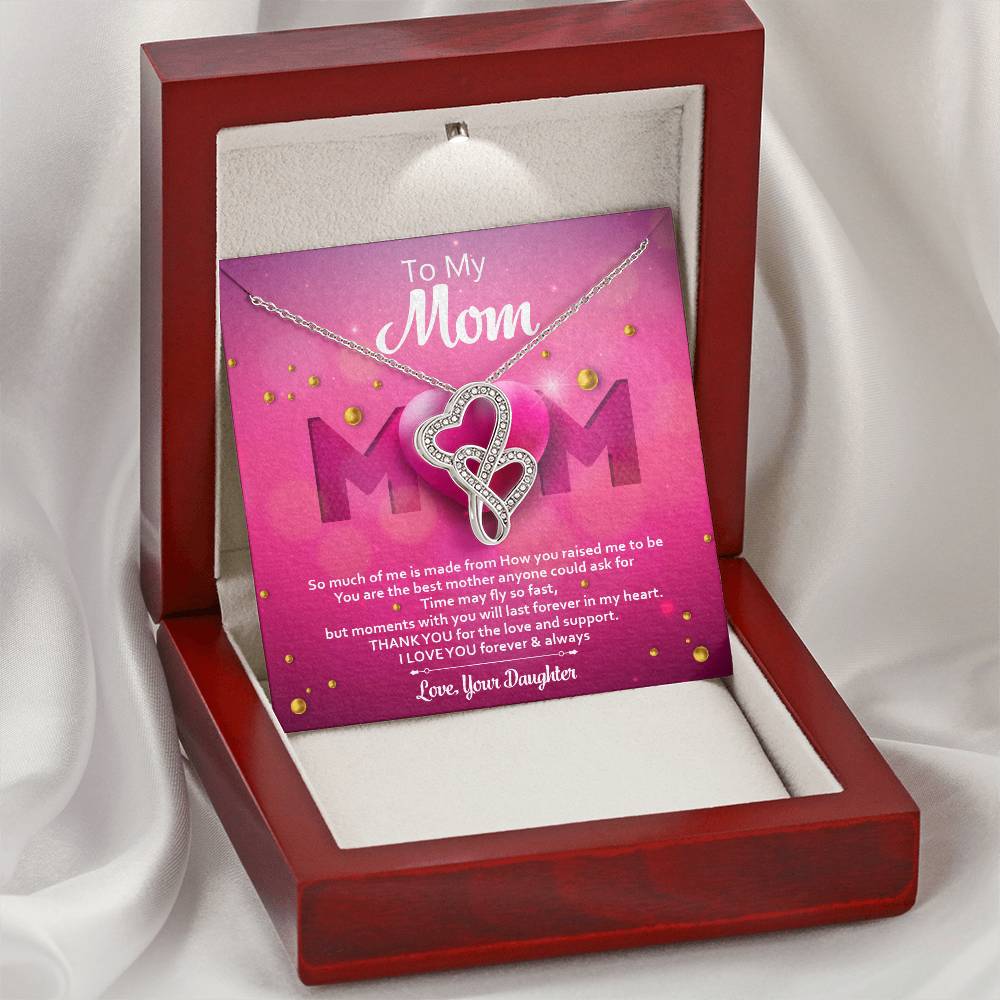 Collection Mom - So Much Of Me - Double Heart - Necklace Double Hearts Necklace