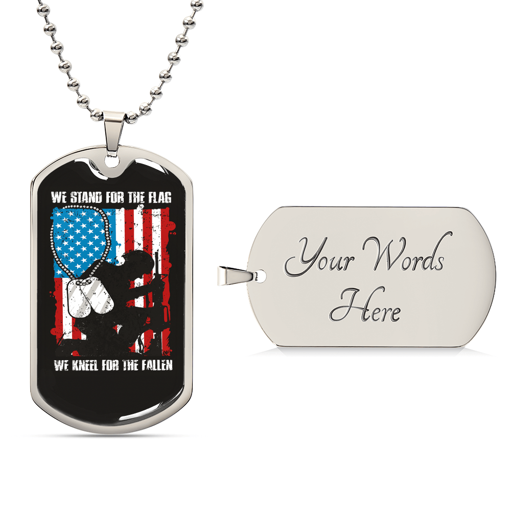 Us Veteran Dog Tag - Army Tag Necklace, Dog Tag Necklace