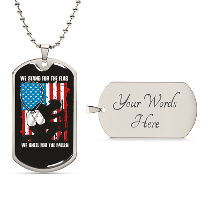 Us Veteran Dog Tag - Army Tag Necklace, Dog Tag Necklace