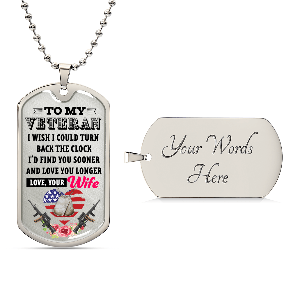 Veterans Day Gift, Military Dog Tag, Dog Tag Necklace Personalized, Veteran Gift, Custom Dog Tags, Military Gift Ideas - Army Tag Necklace, Dog Tag Necklace
