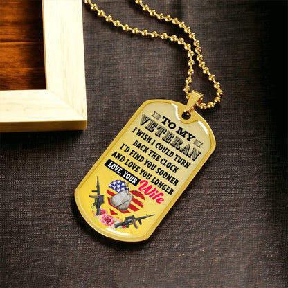 Veterans Day Gift, Military Dog Tag, Dog Tag Necklace Personalized, Veteran Gift, Custom Dog Tags, Military Gift Ideas - Army Tag Necklace, Dog Tag Necklace