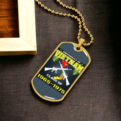 Vietnam Veteran Dog Tag - Army Tag Necklace, Dog Tag Necklace