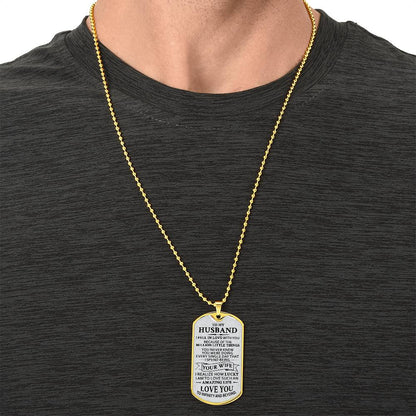 Gift For Husband - Million Little Things - Dog Tag - Army Tag Necklace, Dog Tag Necklace