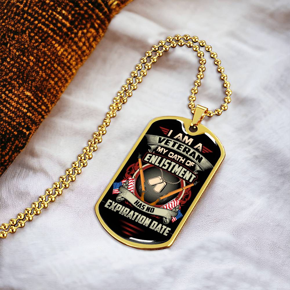 Veteran Gift - Veteran Dad Gift - Pendant Necklace Proud Military Family Necklace - Usa Army - Navy - Air Force - Marines - Army Tag Necklace, Dog Tag Necklace