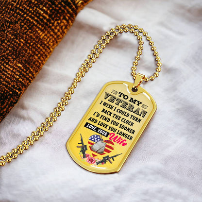Veterans Day Gift, Military Dog Tag, Dog Tag Necklace Personalized, Veteran Gift, Custom Dog Tags, Military Gift Ideas - Army Tag Necklace, Dog Tag Necklace