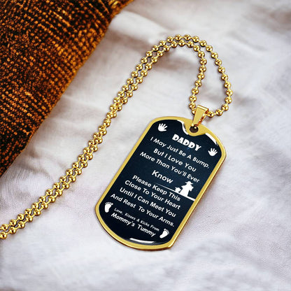Dad Promising Luxury Necklace Gift - Army Tag Necklace, Dog Tag Necklace