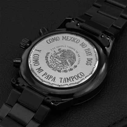 Como Mexico No Hay Dos Engraving Chronograph Watch