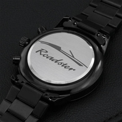 Chrysler Crossfire Car Lovers Roadster Men's Engraved Chronograph Watch Engraving Chronograph Watch