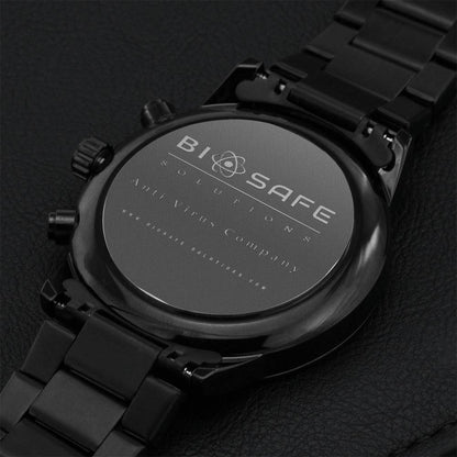 Bio Safe Solutions Inc Engraving Chronograph Watch