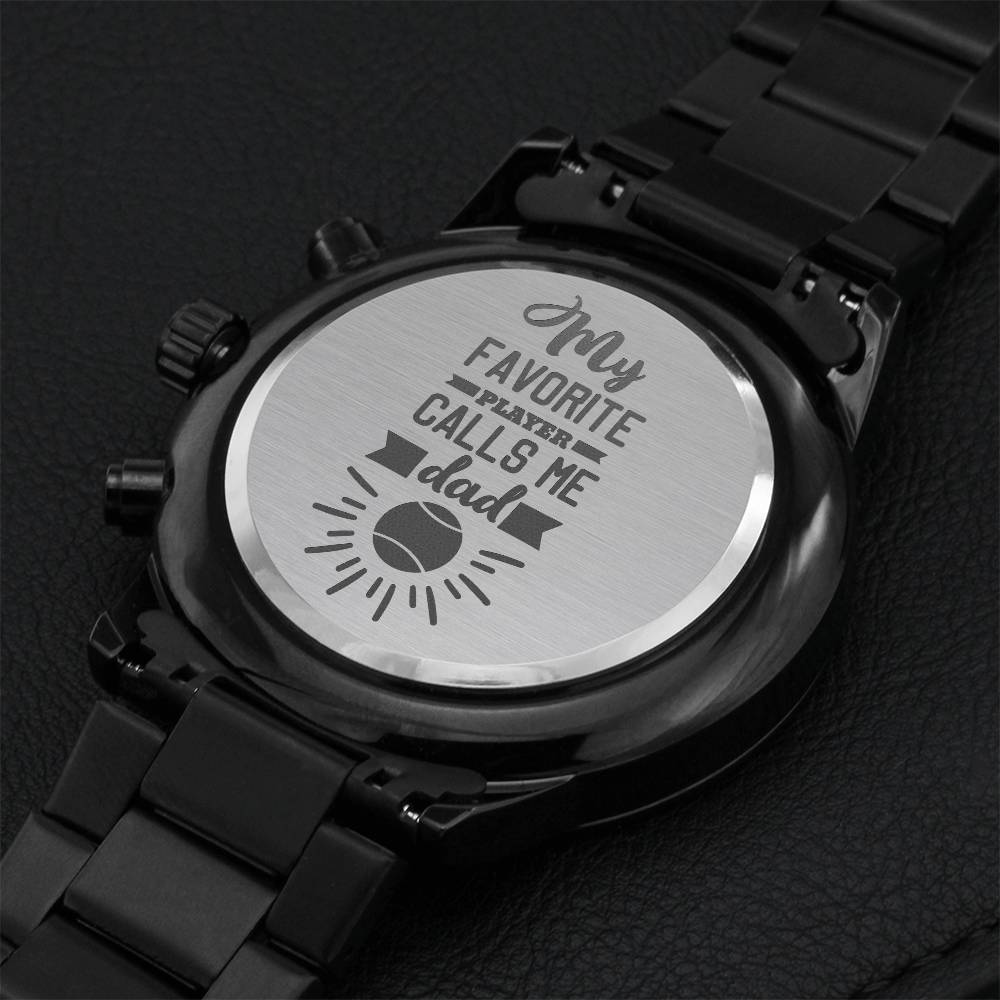 Fav Player Ca Engraving Chronograph Watch